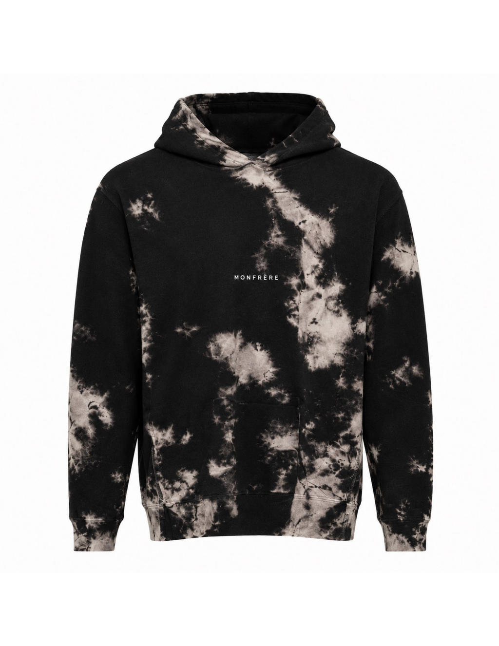 Monfrère Justin Tie-Dye Hoodie – Black, Medium