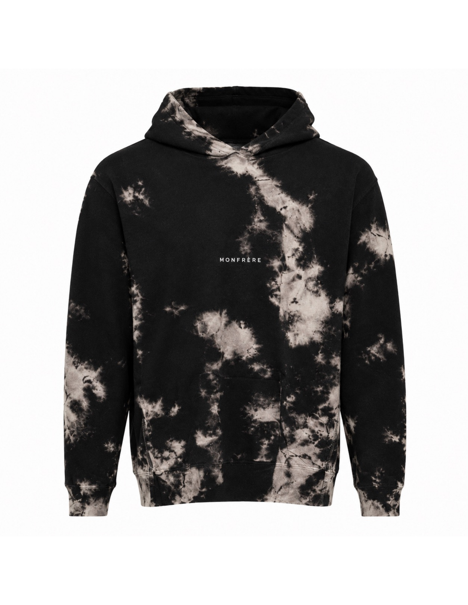 Monfrère Justin Tie-Dye Hoodie – Black, Medium